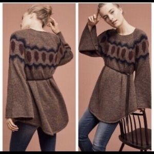 Anthropologie Sleeping On Snow Royanna Sweater, Size S